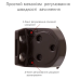 Дотягувач дверний RYOBI 8803 EN2/3 UNIV, коричневий