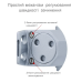 Дотягувач дверний RYOBI 8803 EN2/3 UNIV, антрацит
