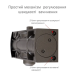 Дотягувач дверний RYOBI D-1200 EN2/3/4 STD з тягою, колір коричневий