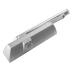Дотягувач дверний Dorma TS 90 Impulse (Імпульс), EN3-4 з ковзною шиною коричневий