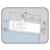 Кутовий замок US10 DORMA universal light для скляних дверей. Кутовий замок US10 DORMA universal light для скляних дверей.