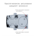 Дотягувач дверний RYOBI (Ріобі) D-1200P(U) UNIV EN2/3/4 STD, колір срібло Дотягувач дверний RYOBI (Ріобі) D-1200P(U) UNIV EN2/3/4 STD, колір срібло