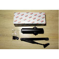 Дотягувач дверний Dorma TS Compakt (Compact) EN 2/3/4 зі складаним важелем, коричневий