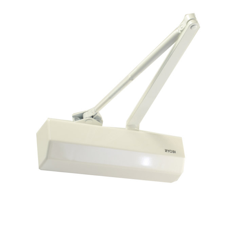 Доводчик RYOBI (Ріобі) D-2055V EN3/4/5 BC STD, колір глянсово-білий, з кришкою Доводчик RYOBI (Ріобі) D-2055V EN3/4/5 BC STD, колір глянсово-білий, з кришкою