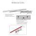 Доводчик RYOBI (Риоби) COU-52_R ALUMINIUM SLD ARM EN 2 + RIGHT