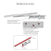 Доводчик RYOBI (Риоби) COU-53_R  ALUMINIUM SLD ARM EN 3 + LEFT